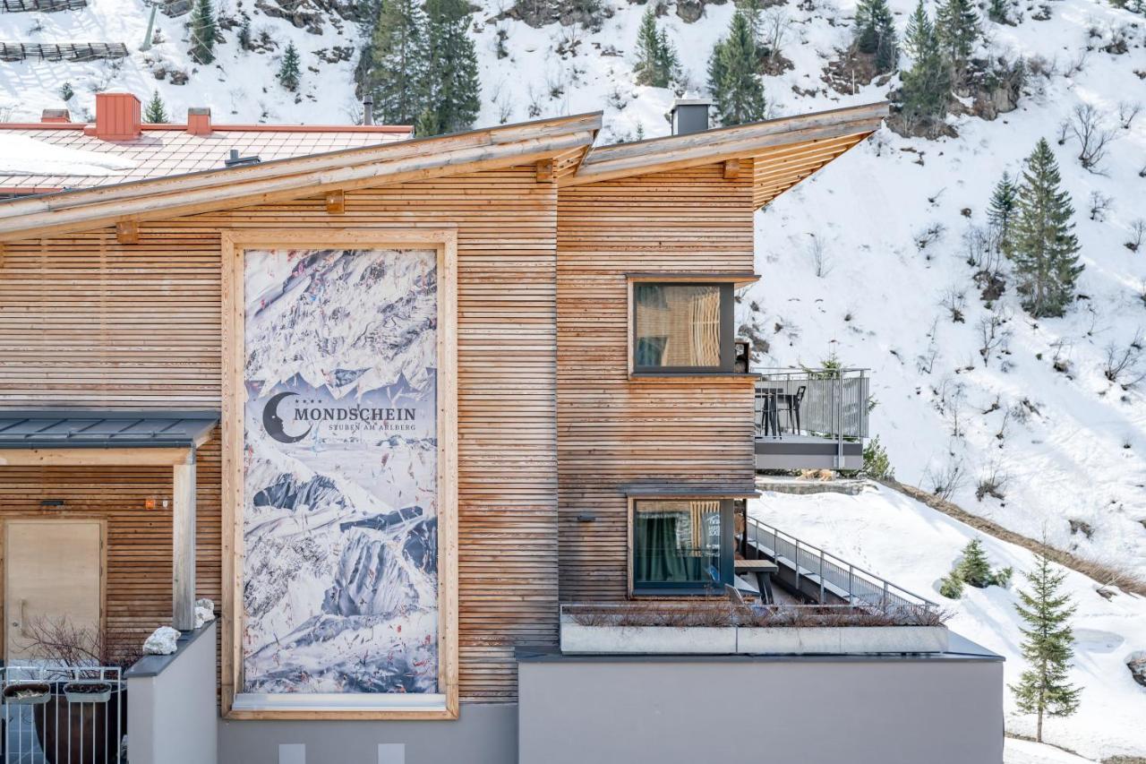 Mondschein Chalet Stuben am Arlberg Exterior foto