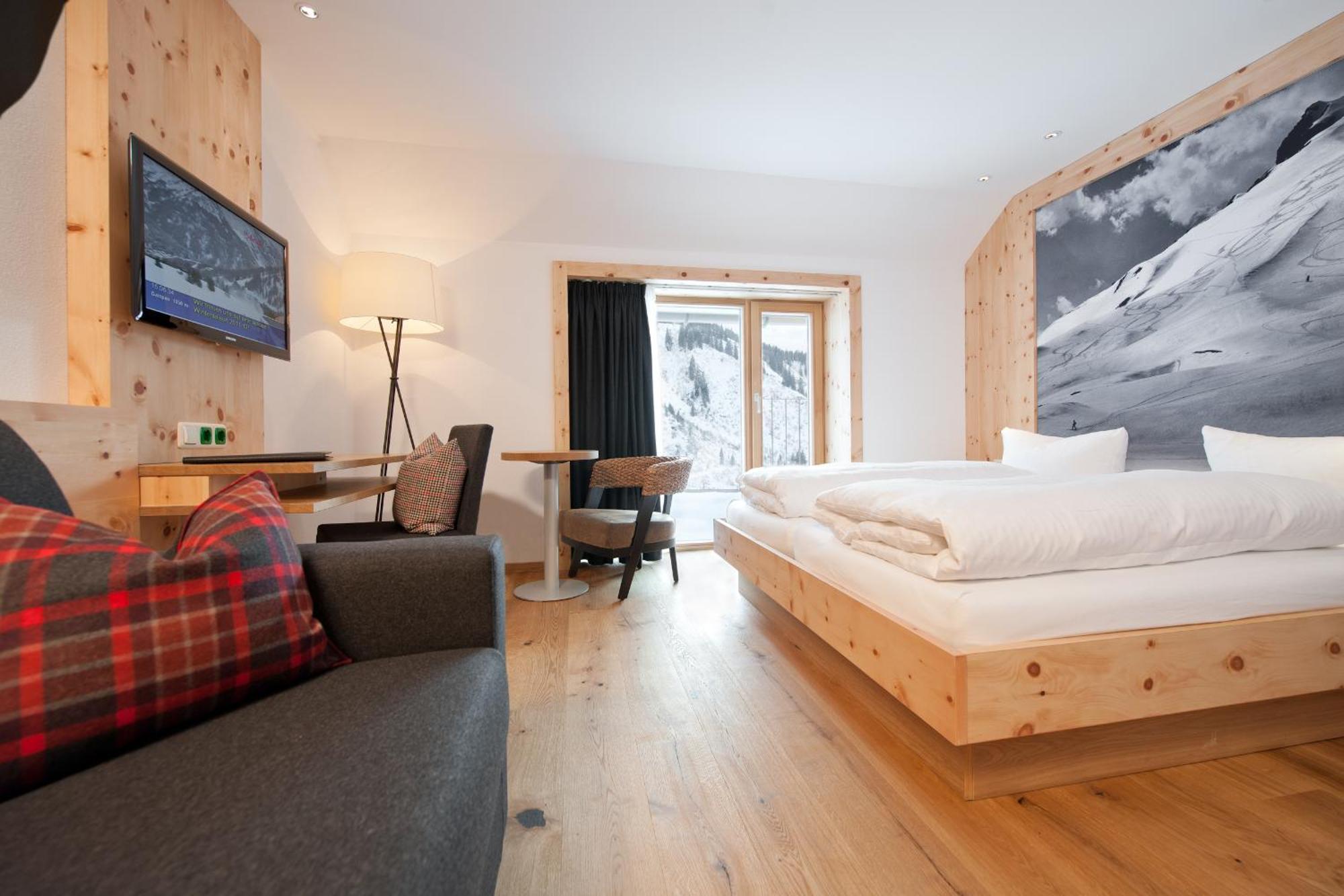 Mondschein Chalet Stuben am Arlberg Exterior foto