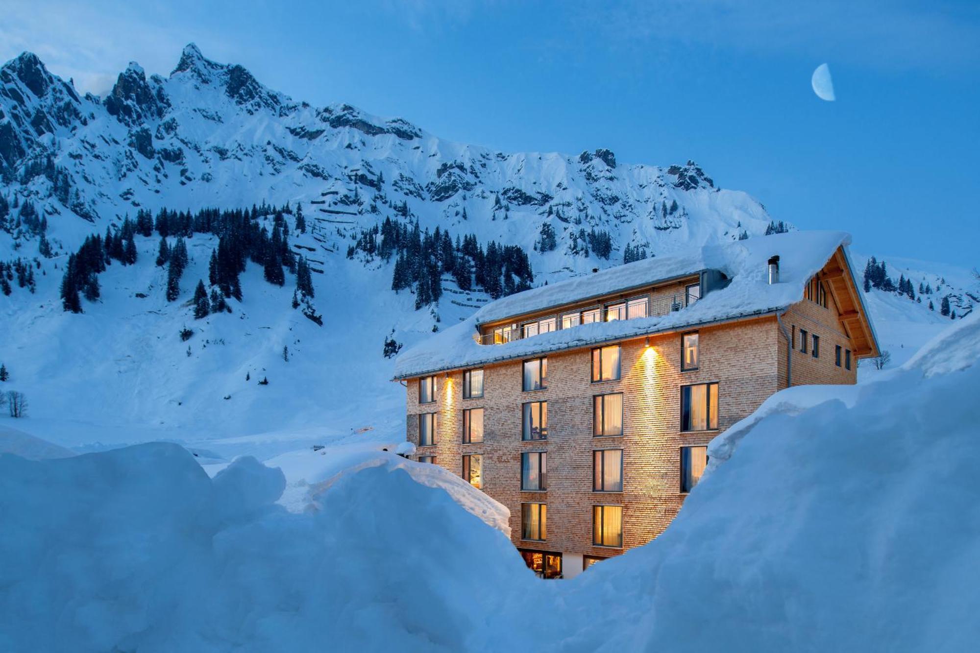 Mondschein Chalet Stuben am Arlberg Exterior foto