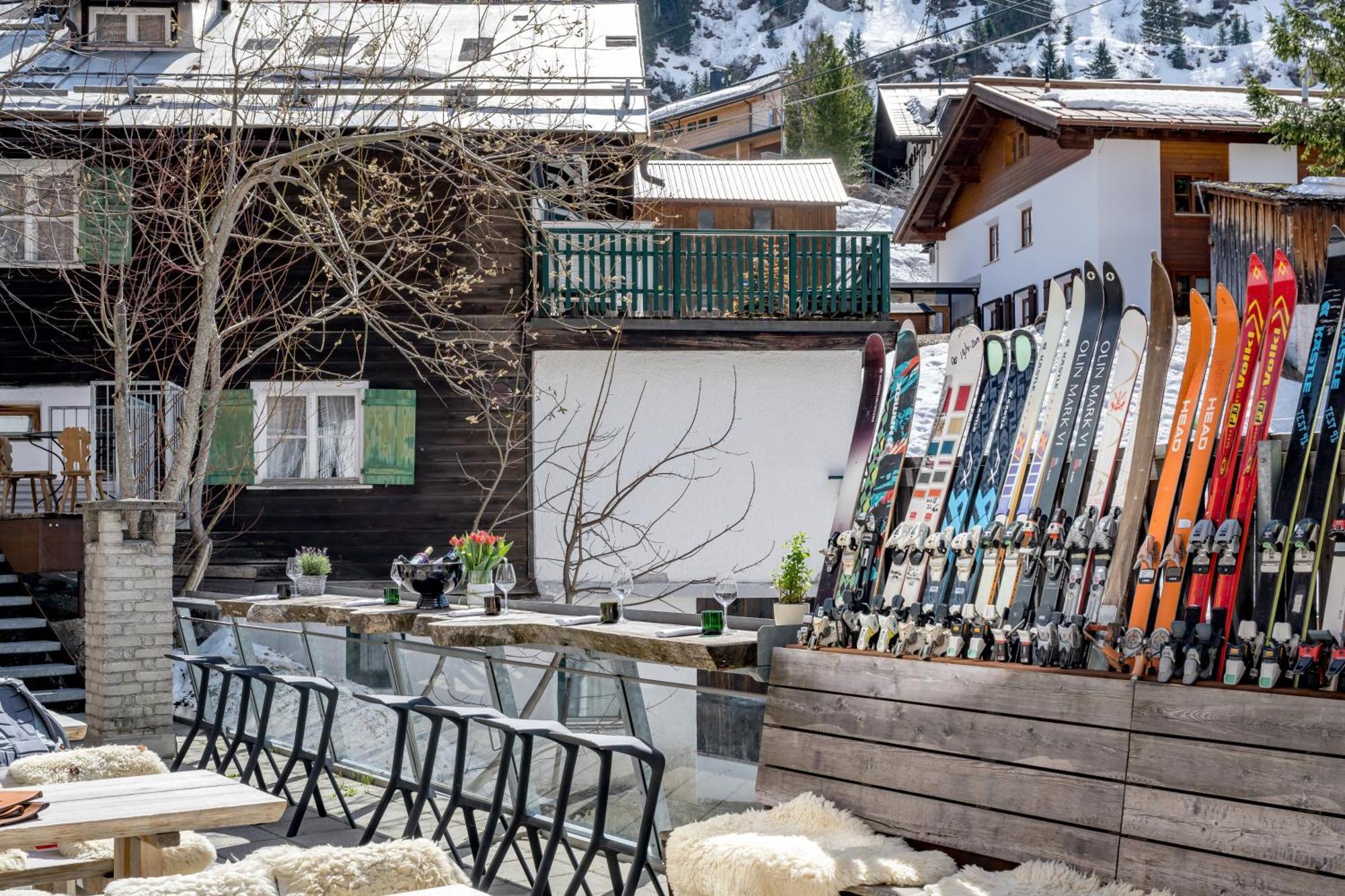Mondschein Chalet Stuben am Arlberg Exterior foto